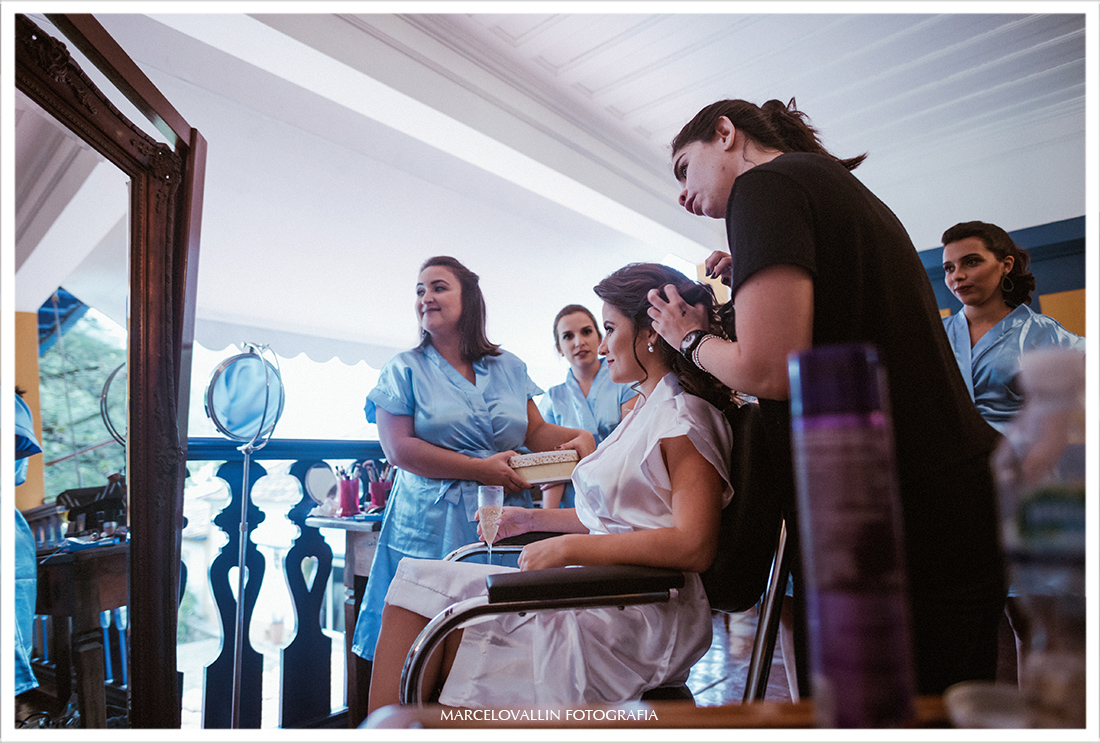 Fotografia de Casamento Petrópolis - produção da Noiva