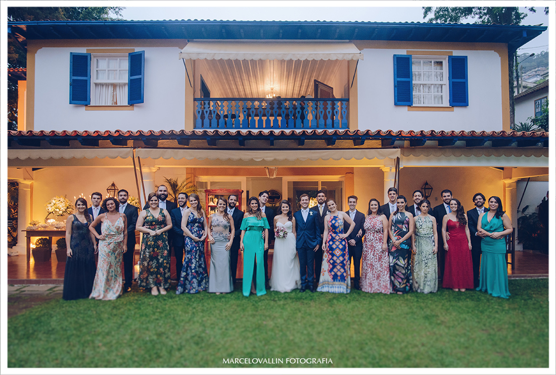 Fotografia Casamento em Petrópolis - Foto dos Padrinhos
