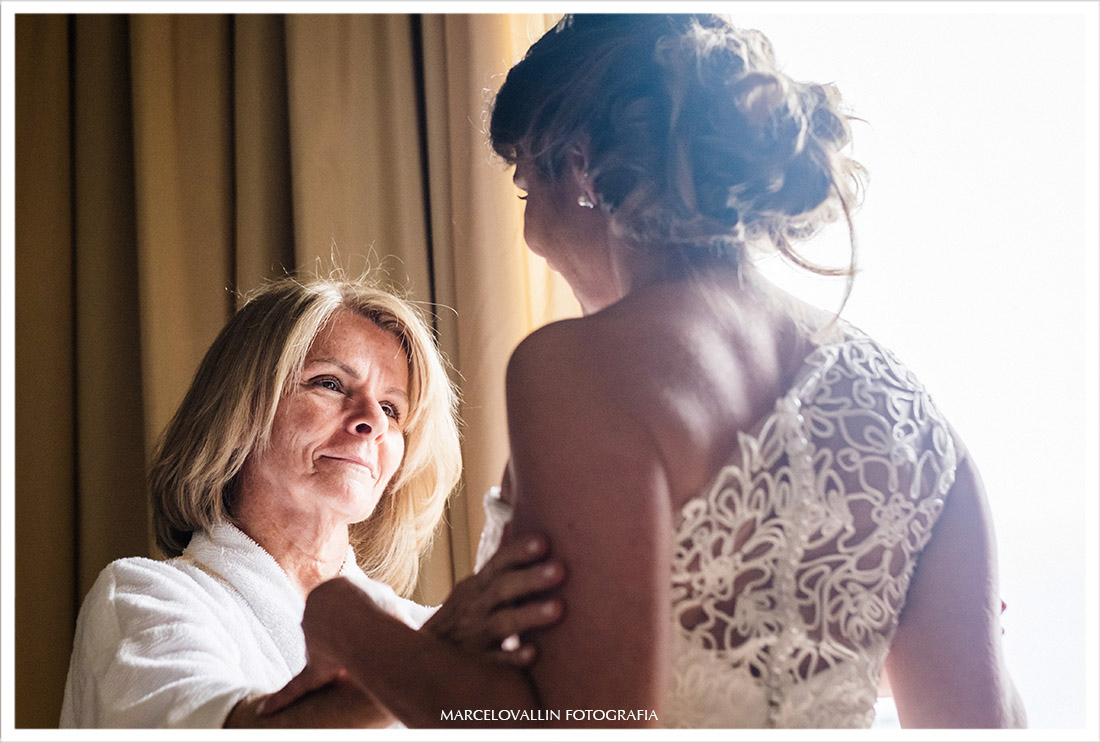 Foto de making of mãe e noiva