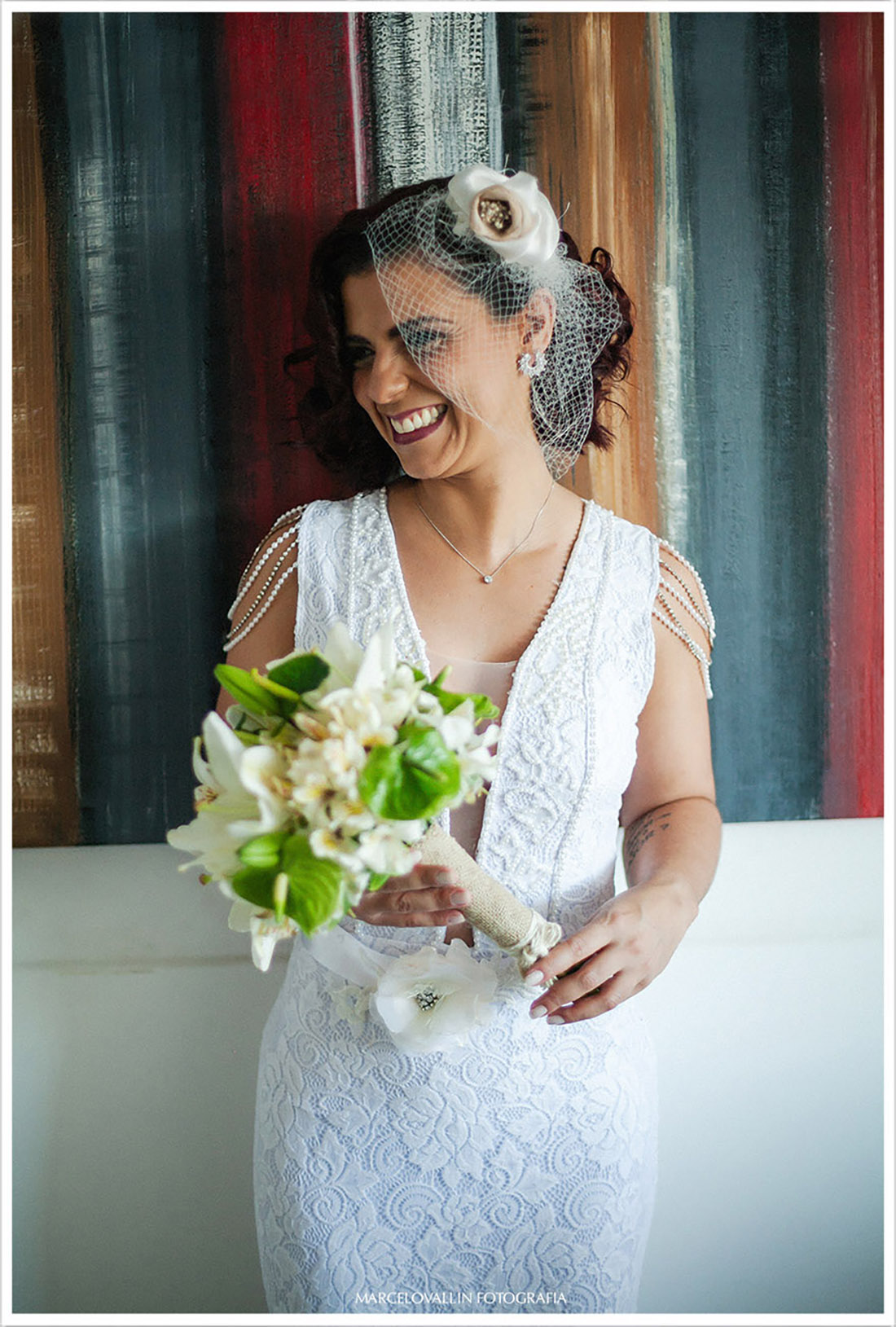 Foto da Noiva pronta - Mini Wedding rj