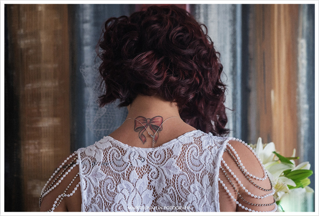 Foto da tatuagem da Noiva - Mini Wedding