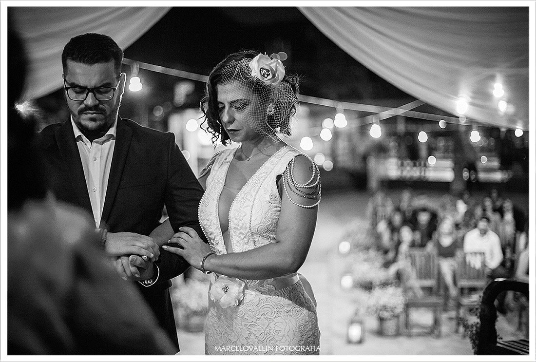 Foto de cerimonia de casamento clube Nailia eventos