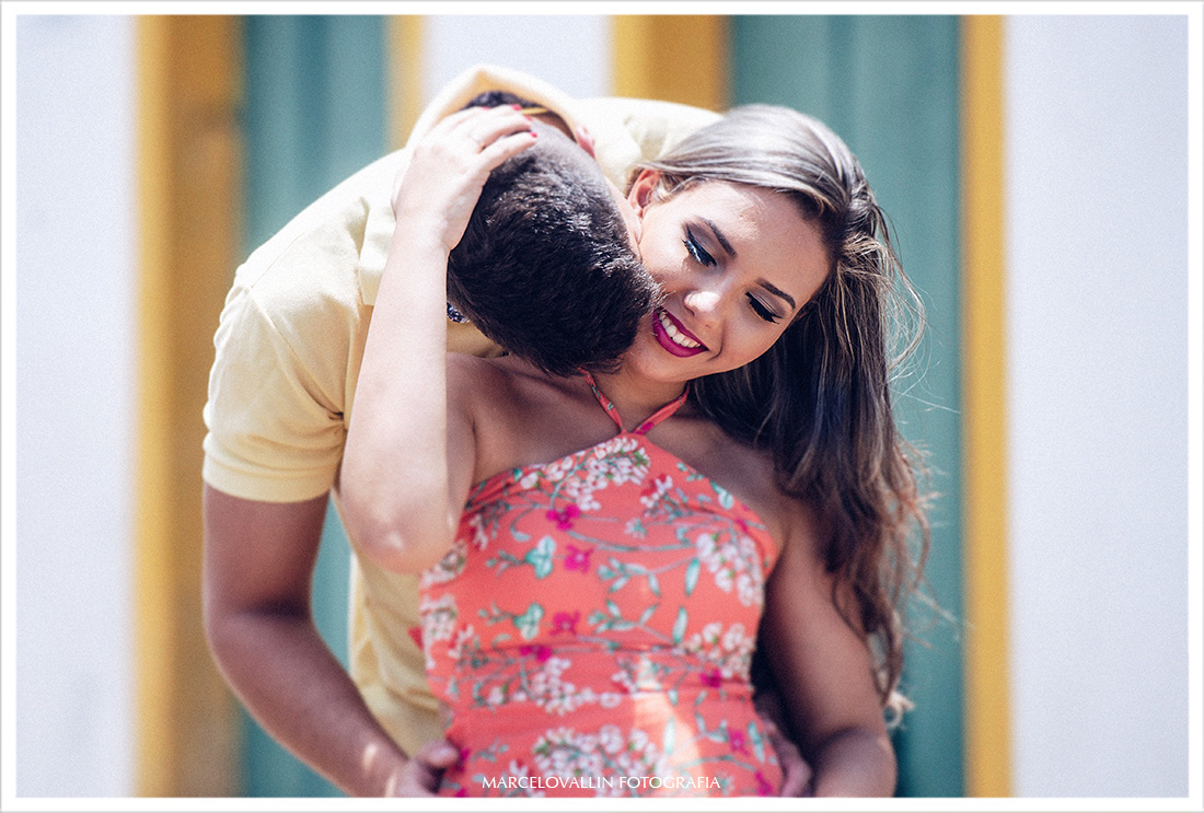 Casal em sessão de fotos em Paraty
