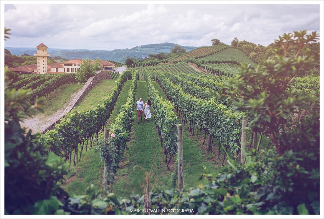 Foto de Ensaio pre wedding na vinicola na serra gaucha