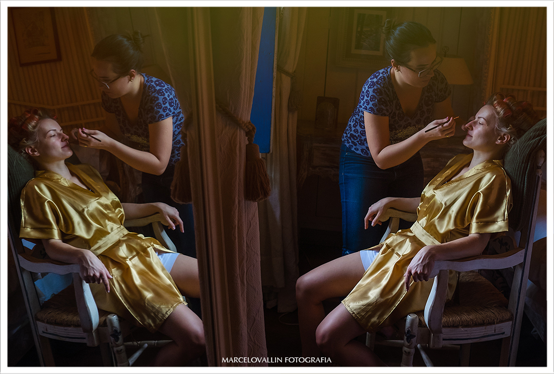 Casamento no campo - Making of noiva