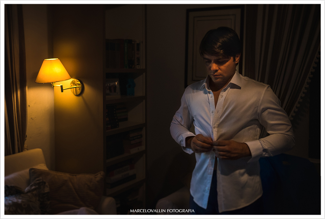 Casamento no campo - Making of noivo