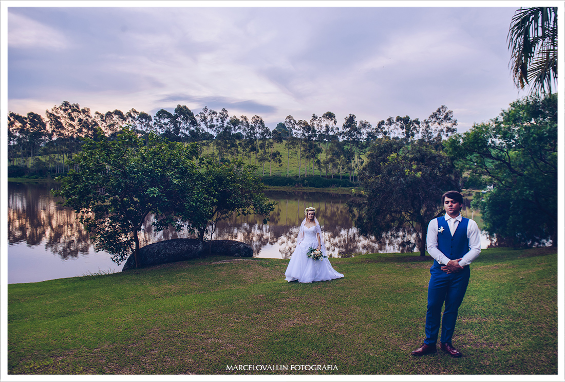 fotografia de Ensaio pós casamento ao ar livre