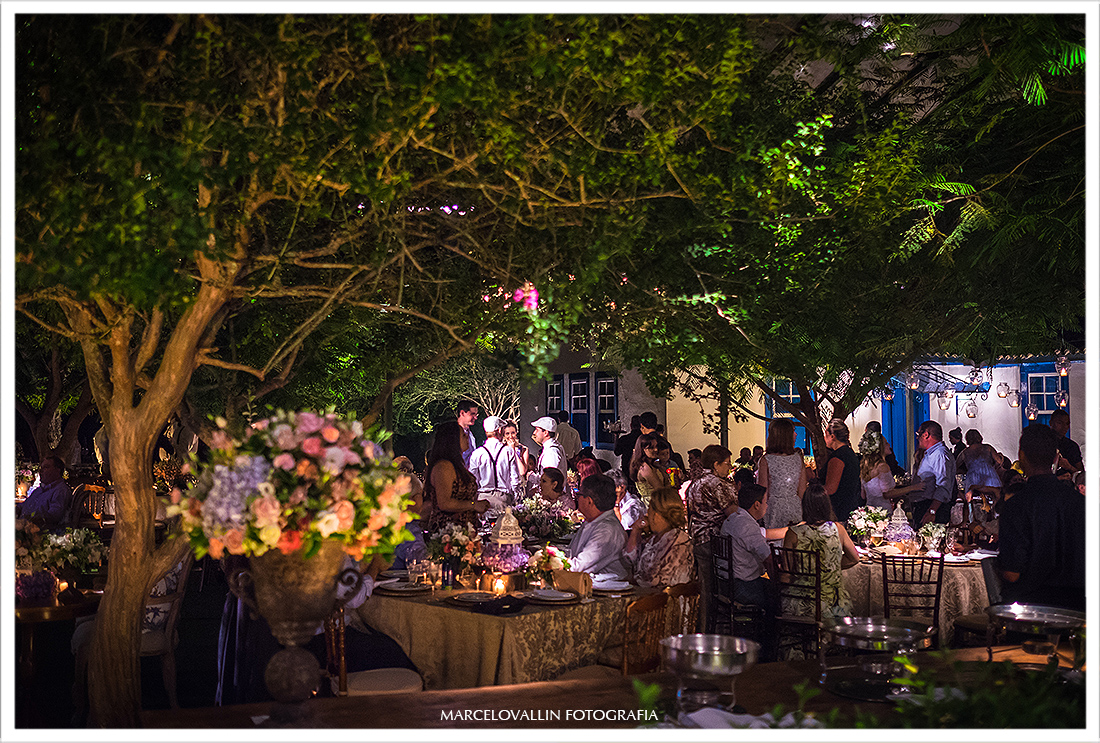 Foto de decoração casamento no campo