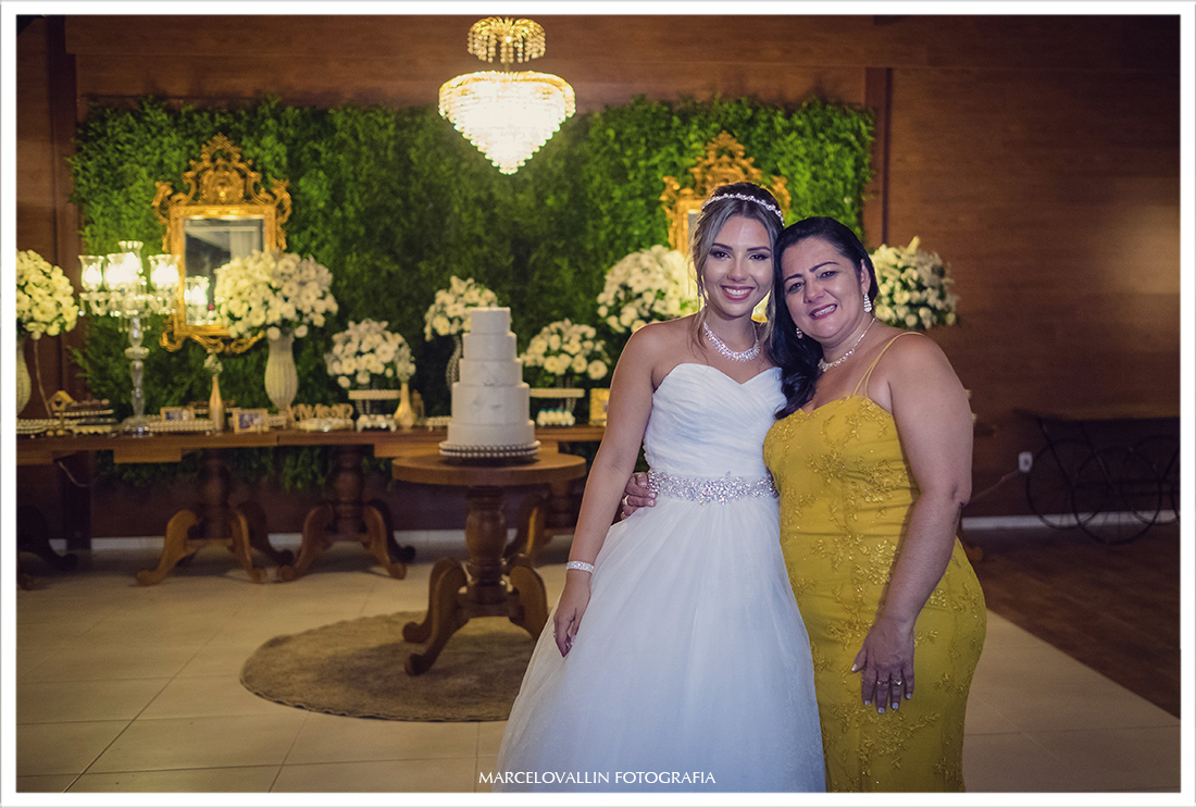 Foto da Noiva com sua mãe