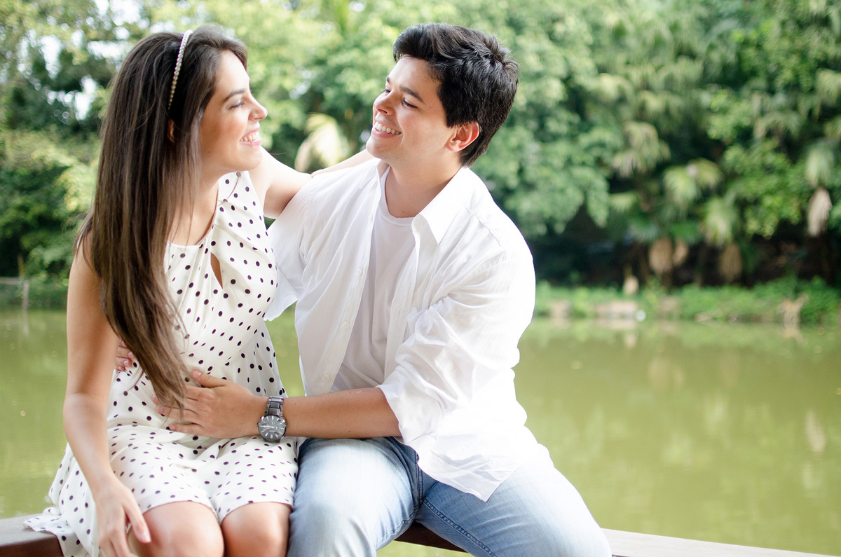 Rafaela Pinho e Leandro Moreno