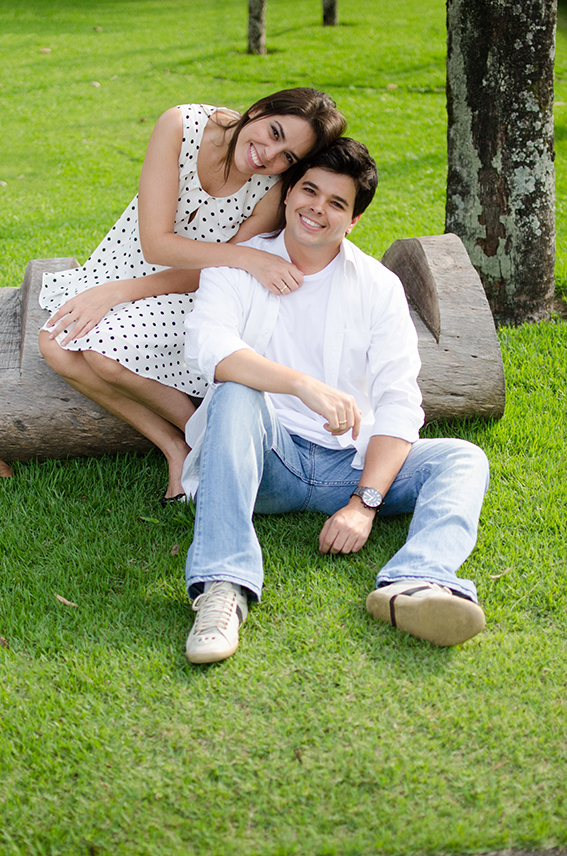 Rafaela Pinho e Leandro Moreno