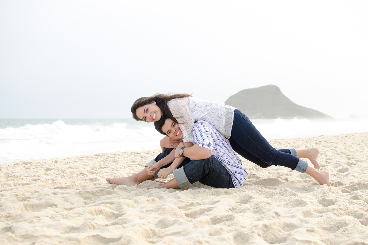 Rafaela Pinho e Leandro Moreno
