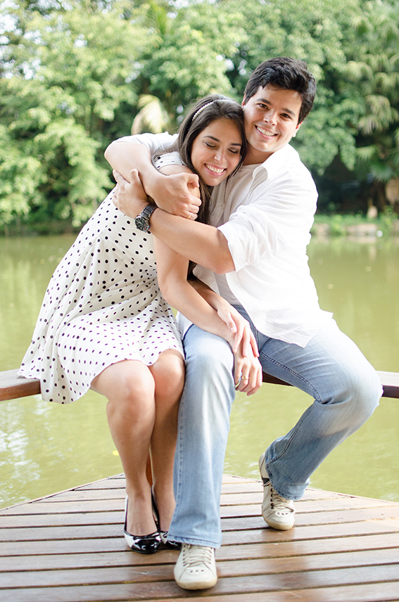Rafaela Pinho e Leandro Moreno