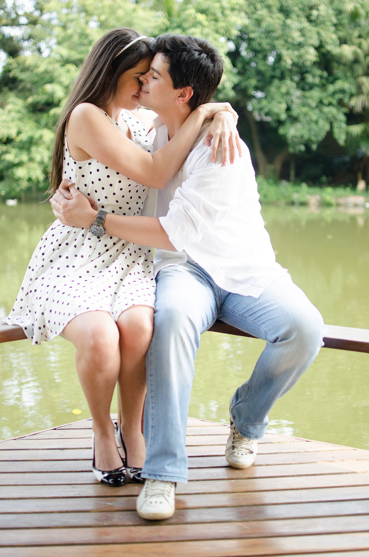 Rafaela Pinho e Leandro Moreno