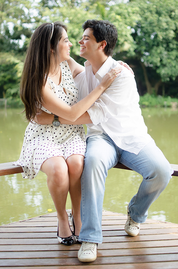 Rafaela Pinho e Leandro Moreno