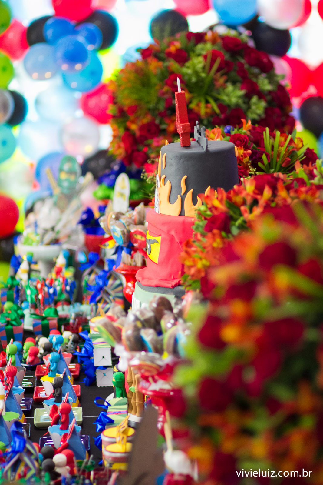decoracao branca de neve de festa infantil em brasilia com fotos da vivi e luiz fotografias