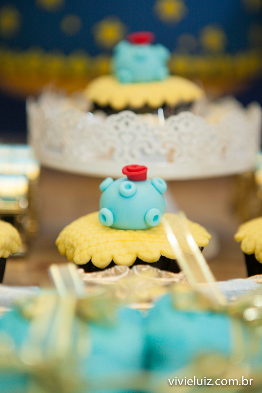 cupê cake do pequeno príncipe