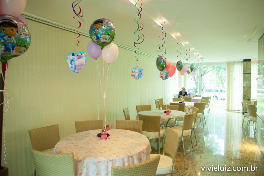 mesas da decoração