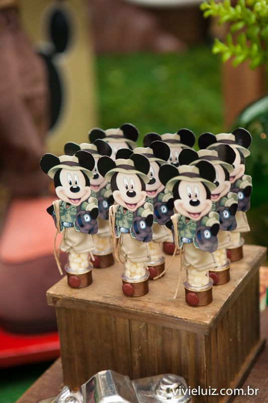 decoração safari do mickey
