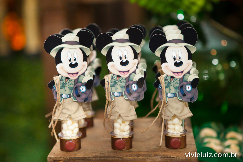 decoração safari do mickey
