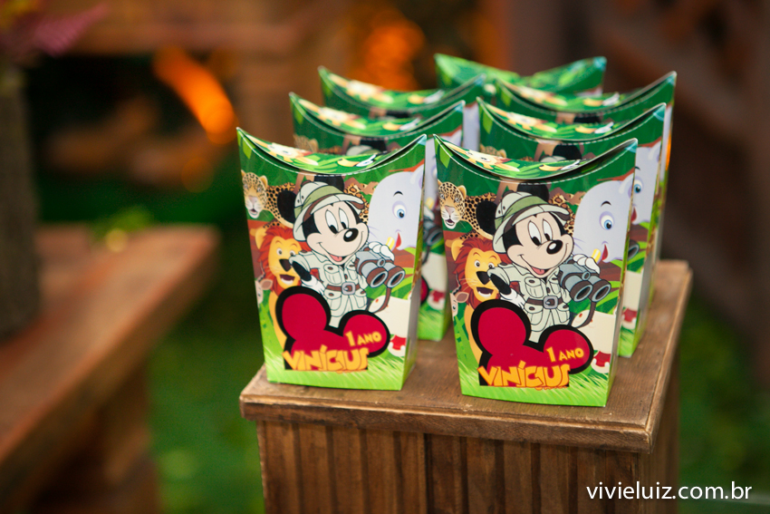 decoração safari do mickey