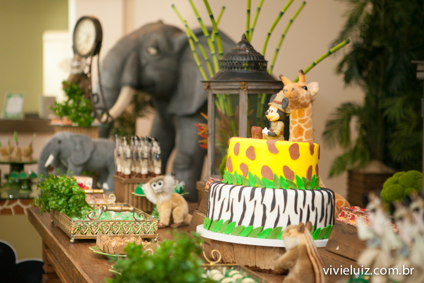 decoração safari do mickey