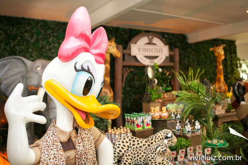 decoração safari do mickey