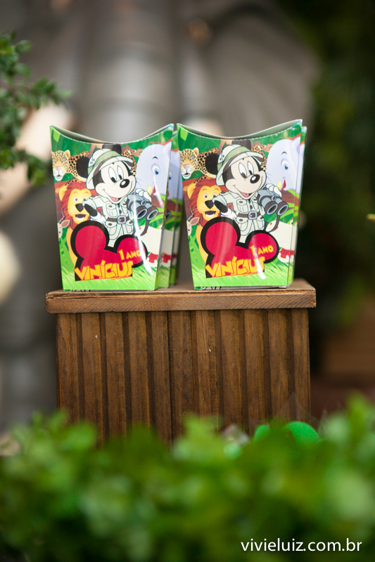 decoração safari do mickey