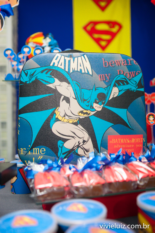 decoração do batman