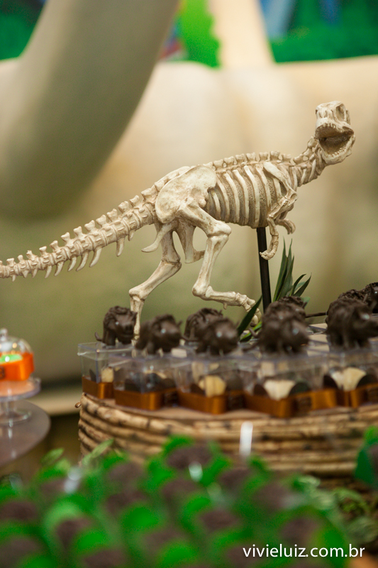 decoração de jurassic park