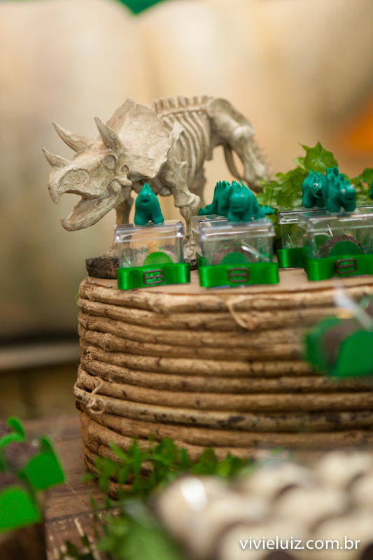 decoração de jurassic park