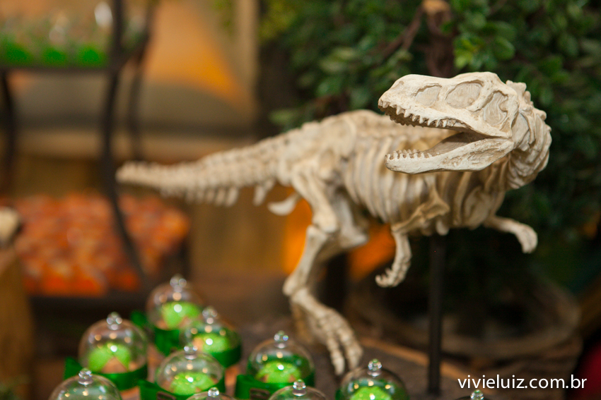 decoração de jurassic park