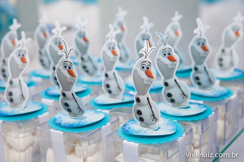 balas decoração frozen