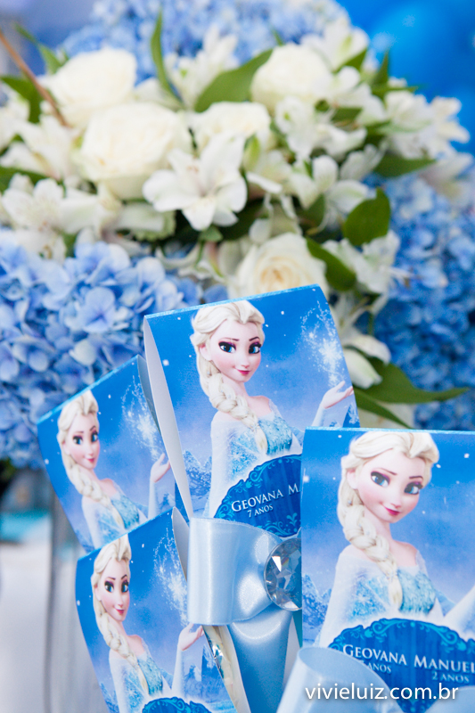 elsa decoração frozen