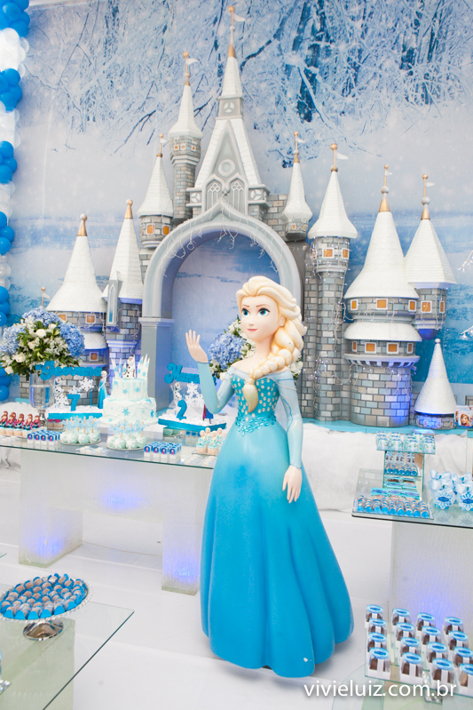 decoração frozen