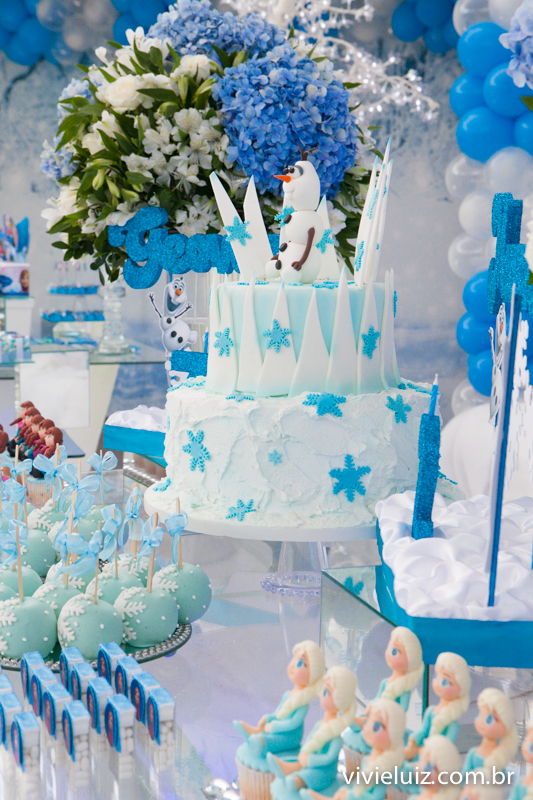 decoração frozen