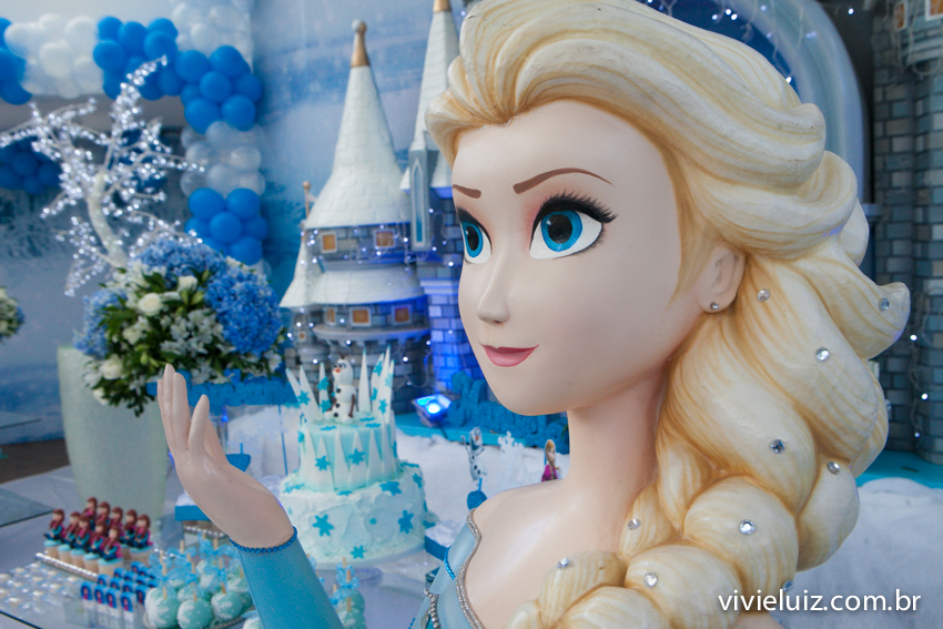 elsa decoração frozen