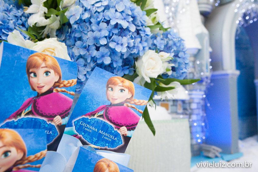 decoração frozen