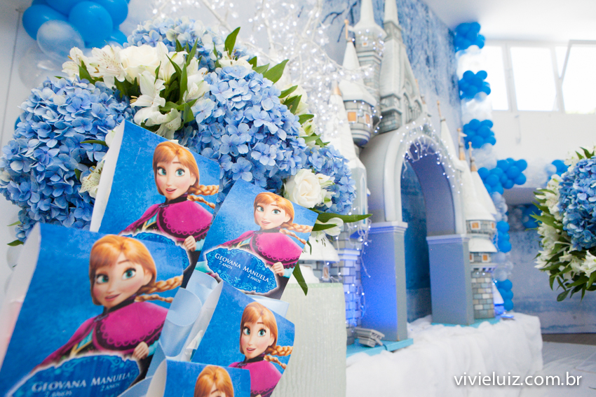 decoração frozen