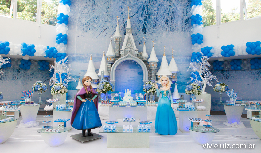 decoração frozen