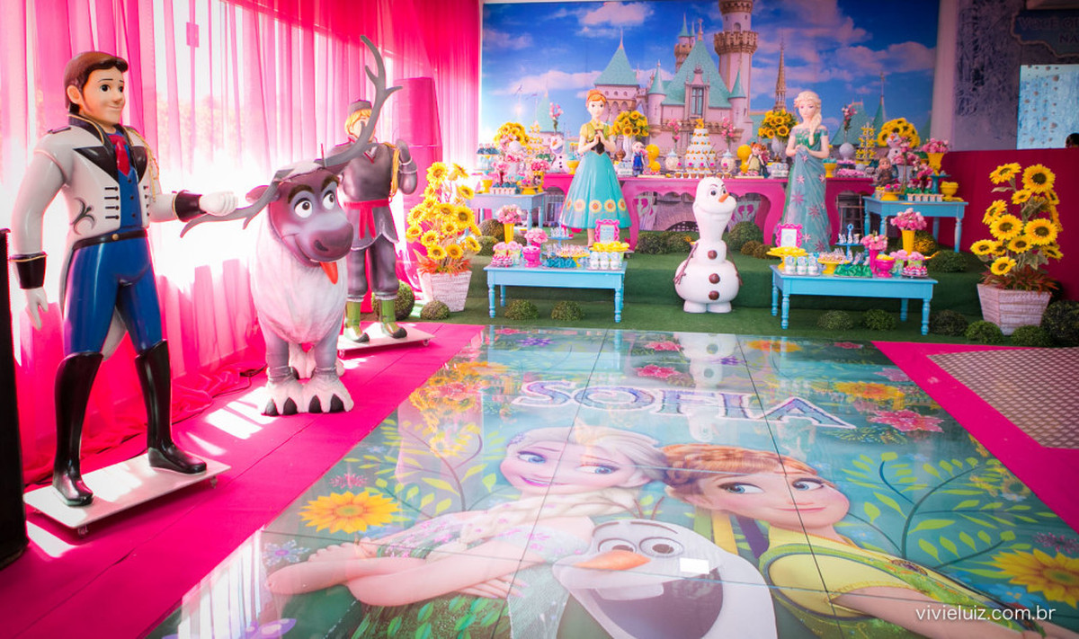 Festa Frozen – mundo fantástico das Festas Criativas