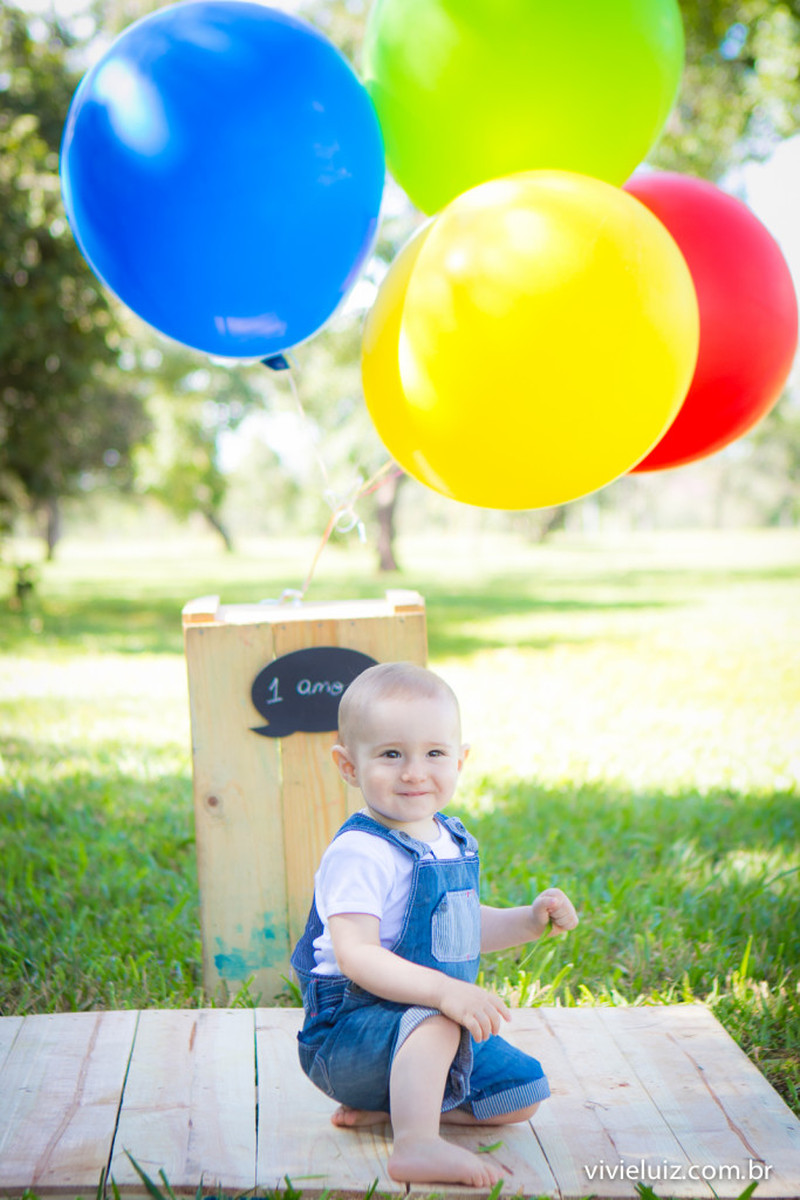 Ensaio Fotográfico : Meu primeiro aninho – Lucas