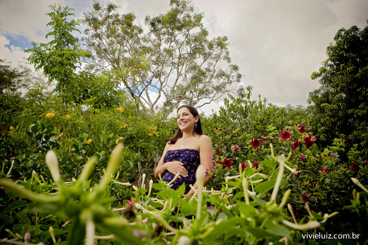 gravidez, flores