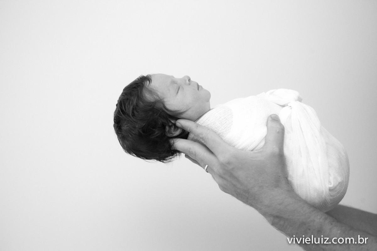 Fotografia de newborn- a pequena Nalu e sua linda familia
