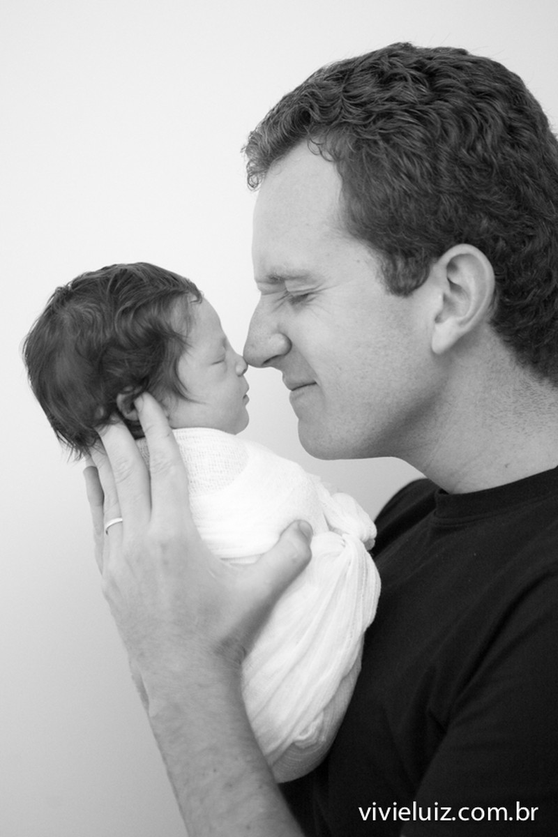 Fotografia de newborn- a pequena Nalu e sua linda familia