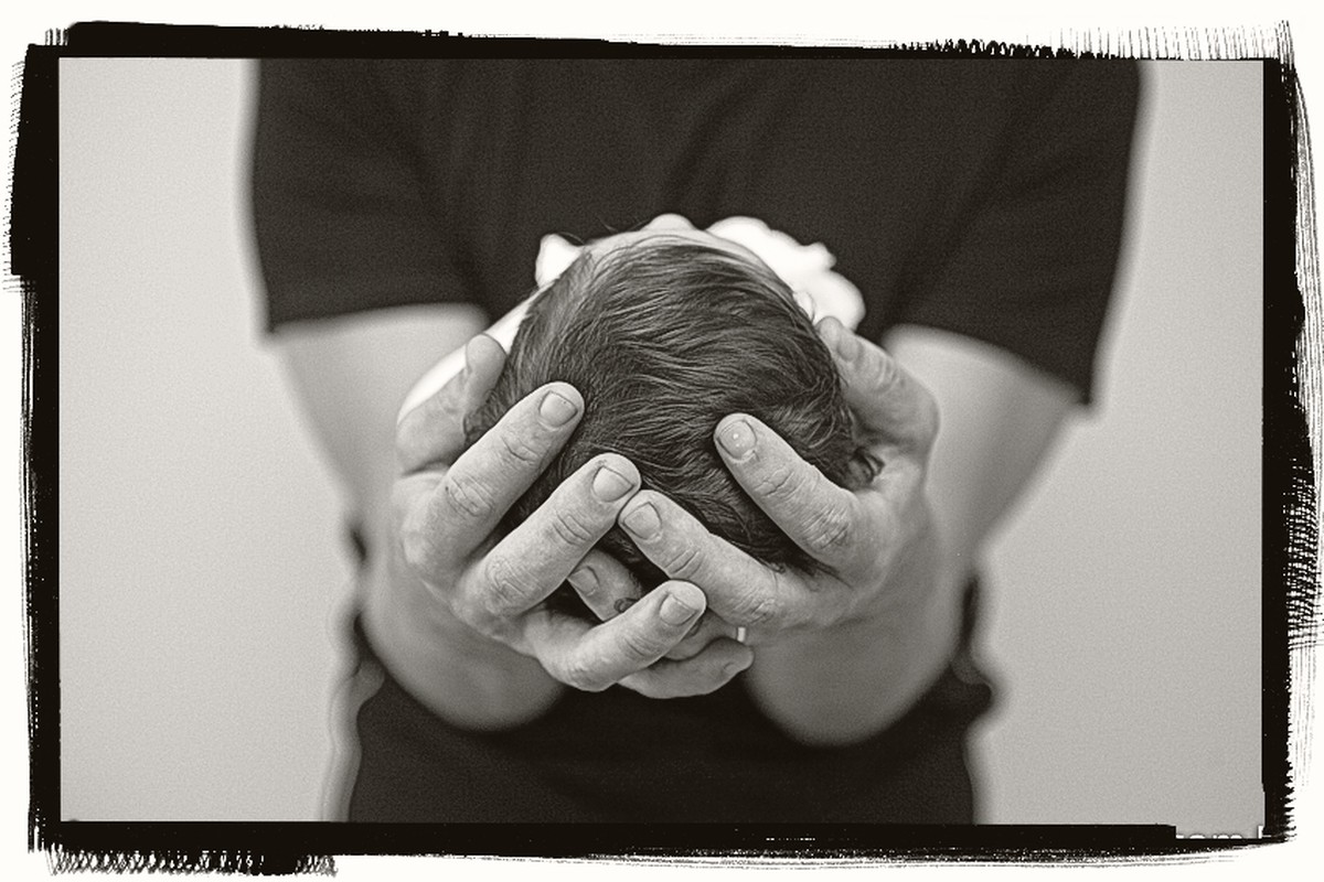Fotografia de newborn- a pequena Nalu e sua linda familia
