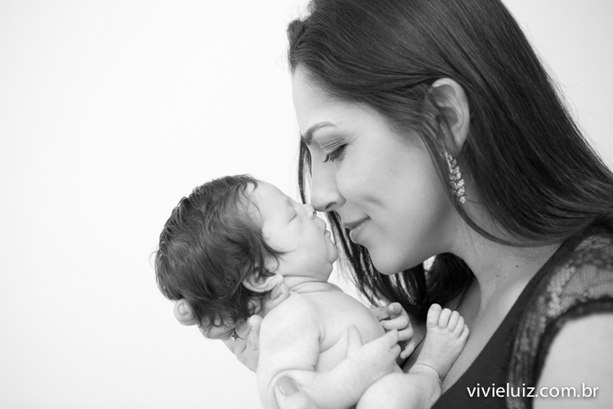 Fotografia de newborn- a pequena Nalu e sua linda familia