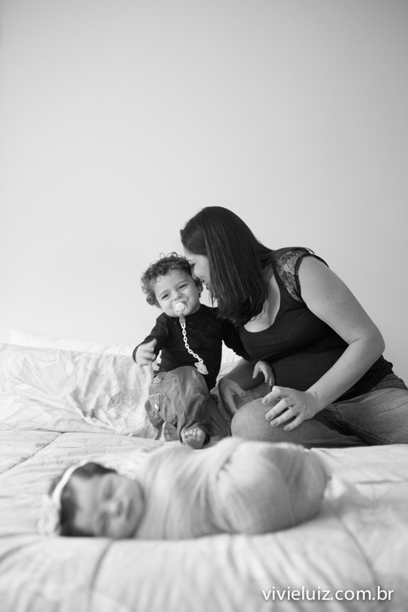 Fotografia de newborn- a pequena Nalu e sua linda familia