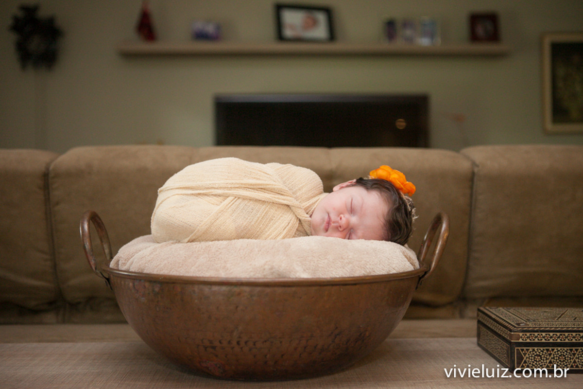 Fotografia de newborn- a pequena Nalu e sua linda familia