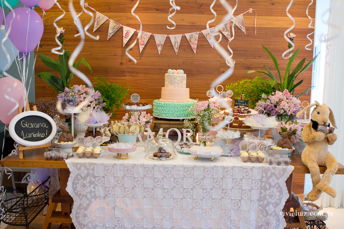 Festa infantil Coelhinho| Giovana – 1 ano